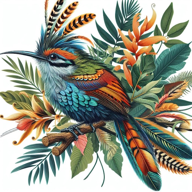 иллюстрация птицы
