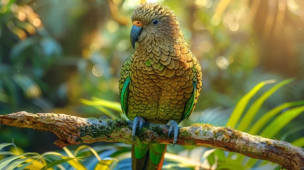 Photo bird kea