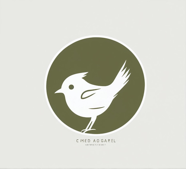 Photo bird logo bird symbol a bird logo for a restaurant