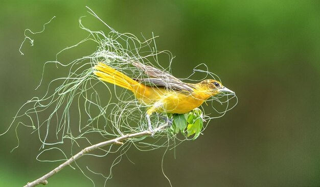 Photo bird and nature