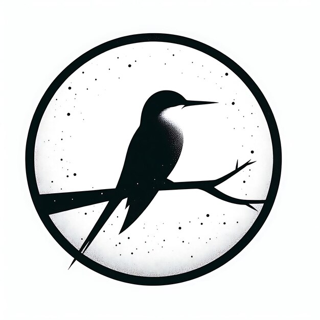 Bird silhouette illustration