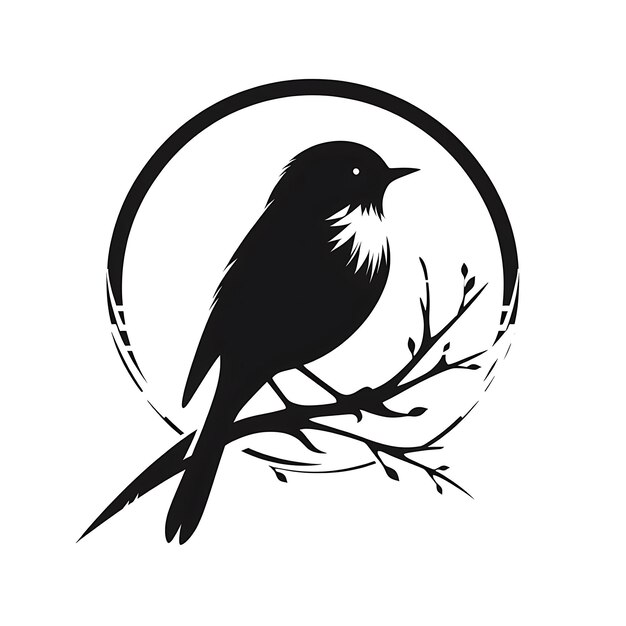 Bird silhouette illustration