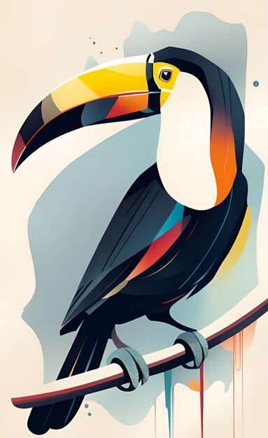 Photo bird toucan