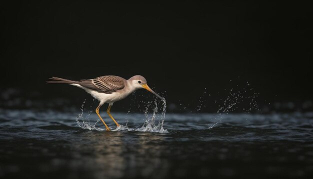 水中の鳥