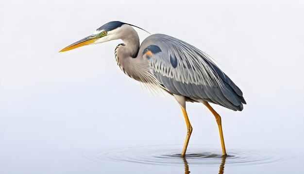 a bird with a red spot on its head is standing in water