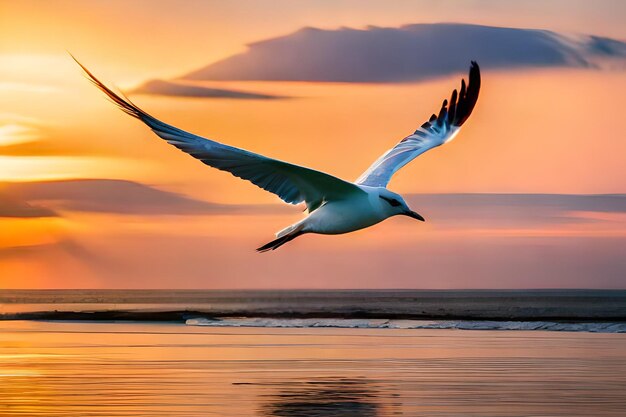 A bird with a white wing that has a red tail