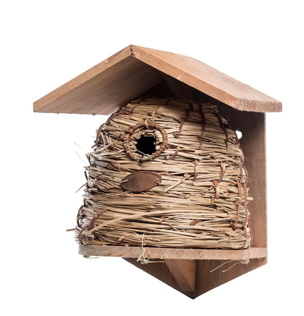 Birdhouse, isolated on white