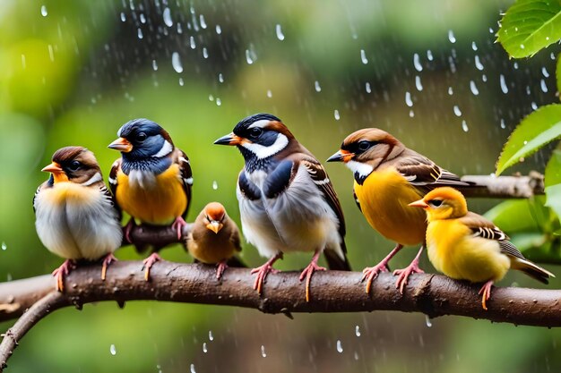 yellow bird springtime-Animal HD Wallpaper - pling.com
