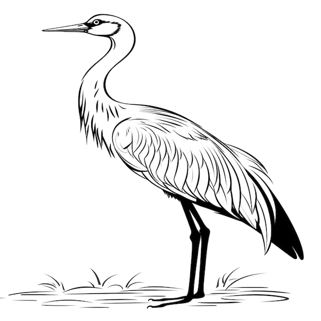 Birds coloring page