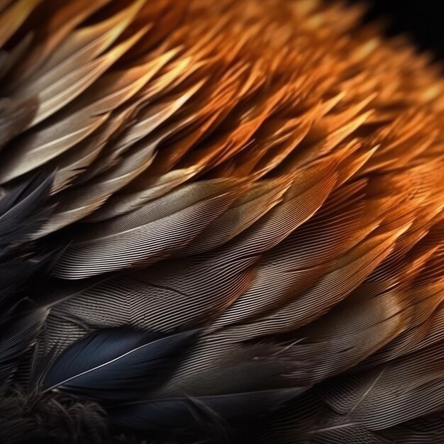 Birds wing background