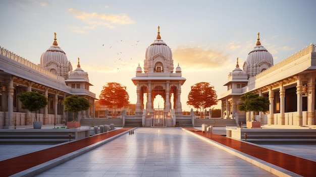 Photo birla mandir is a hindu temple located in kolkata india