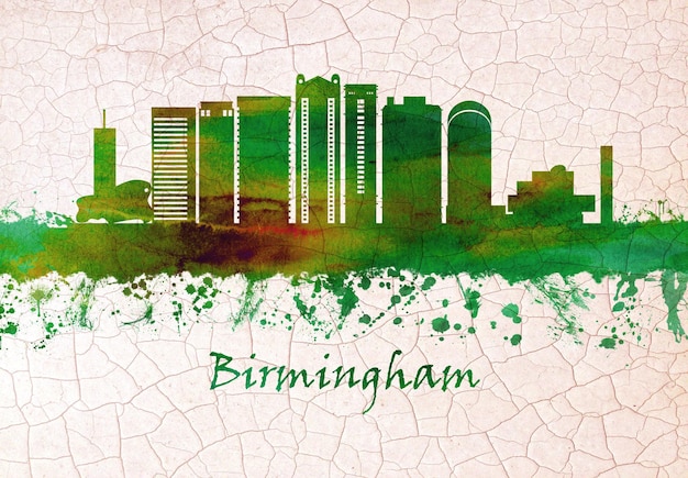 Birmingham England skyline