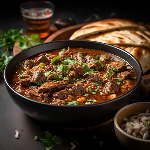 Birria Mexican Beef Stew mexican Food Photo