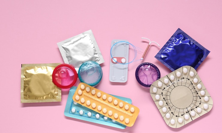 Photo birth control pills
