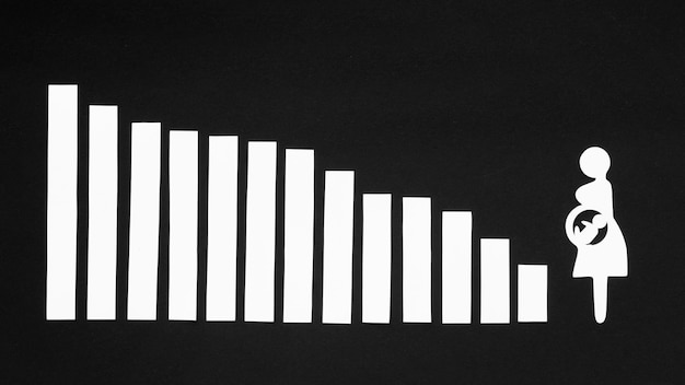 Photo birth rate fertility concept