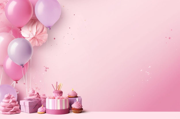 birthday 3d background