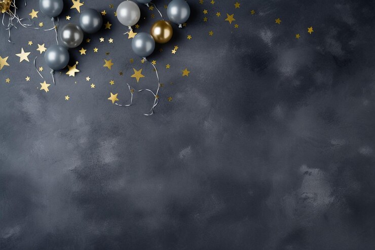 Photo birthday background and copy space