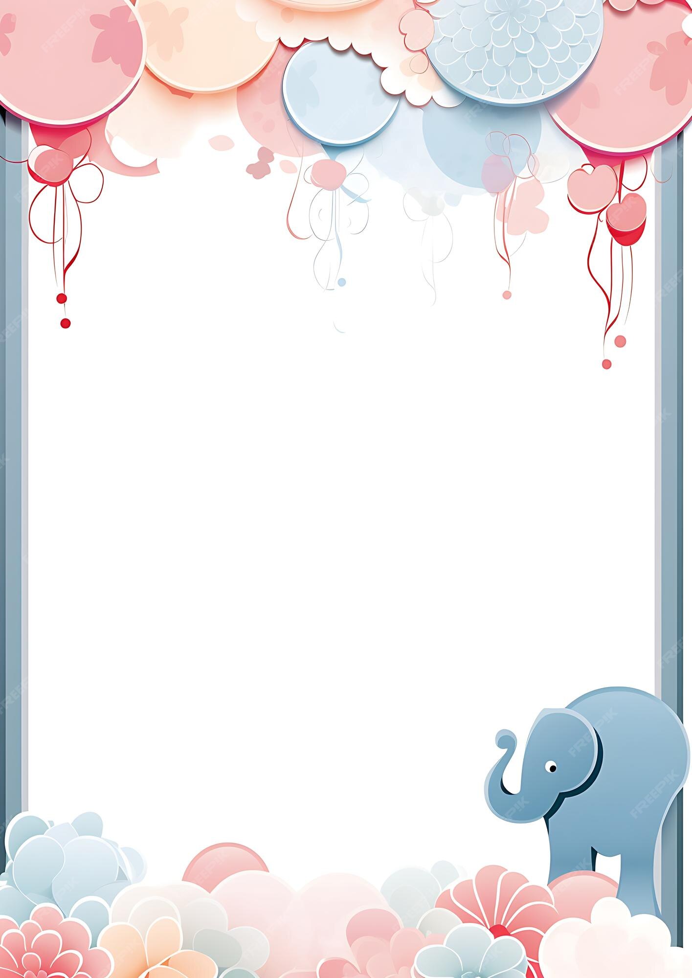 printable baby borders