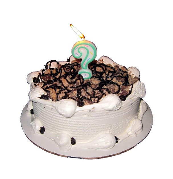 Birthday Cake question mark