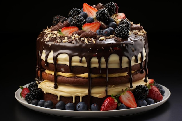 birthday Chocolate cake background food 258jpg