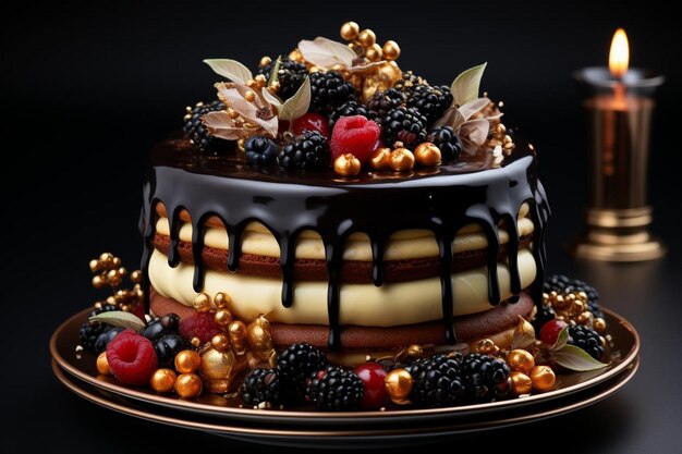 birthday Chocolate cake background food 340jpg