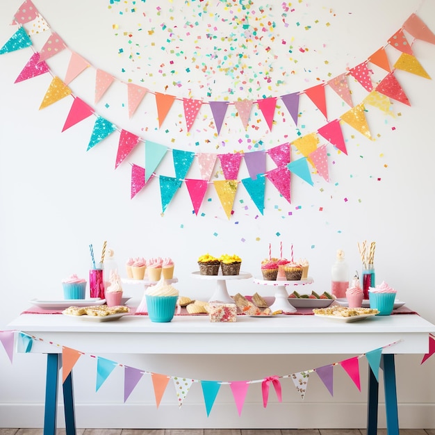 Birthday decoration celebration templates