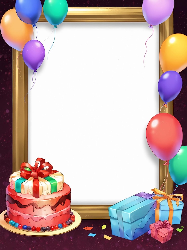 Photo birthday frames anniversary frames birthday borders anniversary borders party borders party frames