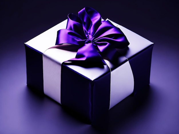 Birthday gift box Generative Ai