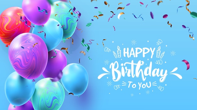 Happy Birthday Background Images - Free Download on Freepik