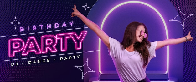 birthday panoramic banner