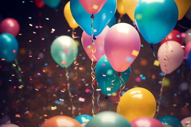 Балоны для вечеринки по случаю дня рождения