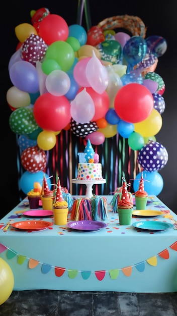 birthday party cake