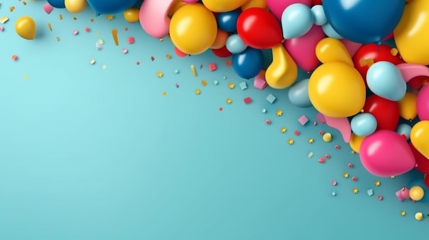 birthday party celebration background