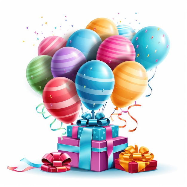 Birthday Party Themes Illustrated with Clipart