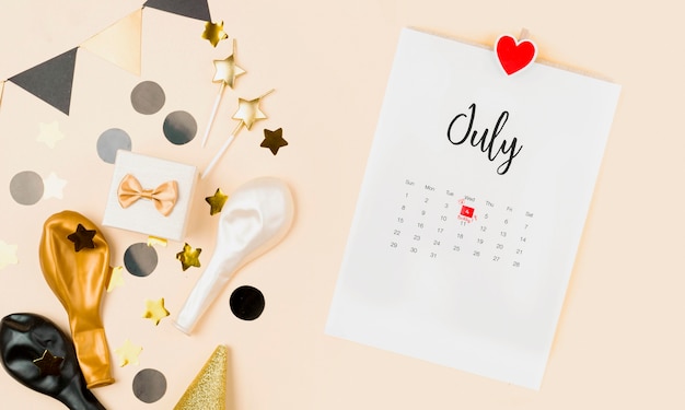 Promemoria di compleanno nel calendario e