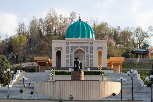 The birthplace of babur in uzbekistan