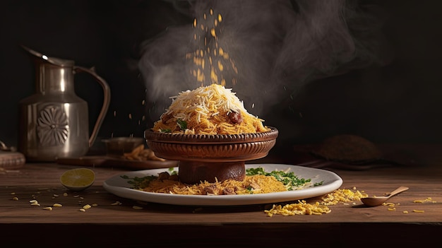 Photo biryani is a mixed rice dish