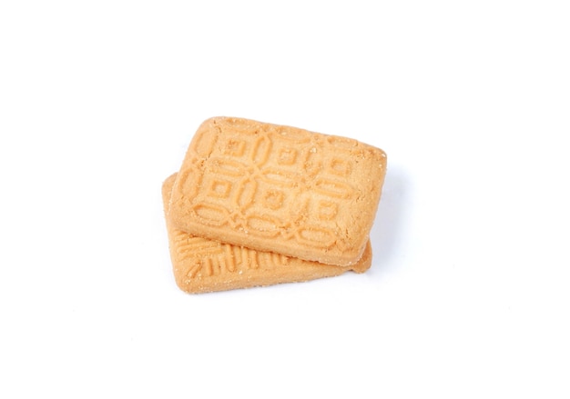 Biscuit isolated on a white background