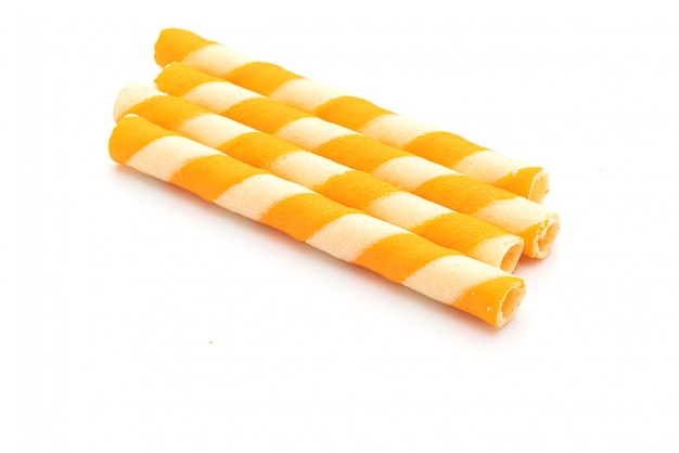 biscuits wafers stick with orange cream 