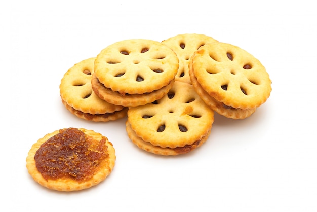 biscuits with pineapple jam