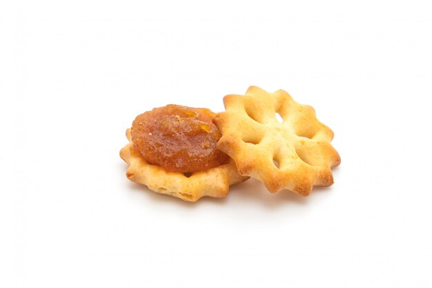 biscuits with pineapple jam