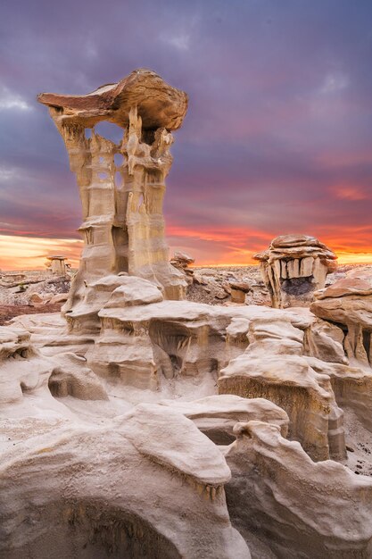 Photo bisti badlands new mexico usa