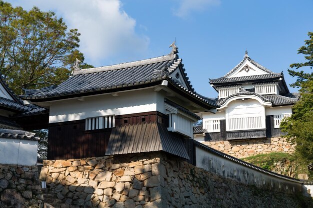 日本の備中松山城