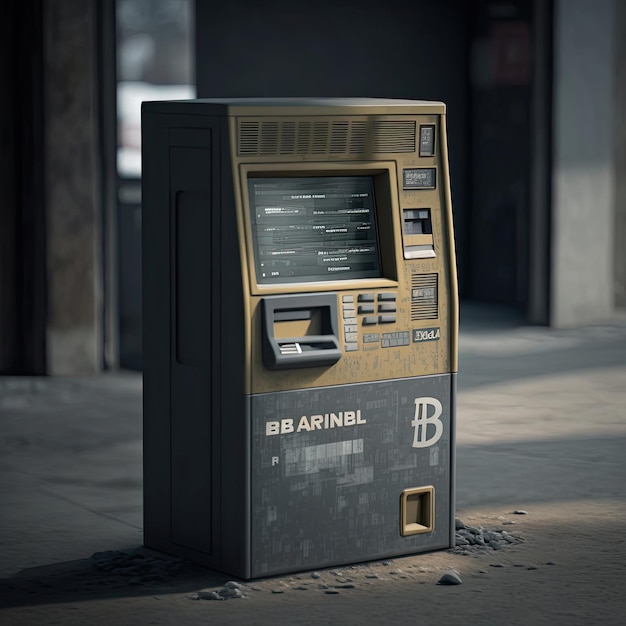 научная концепция биткойн-банкомата