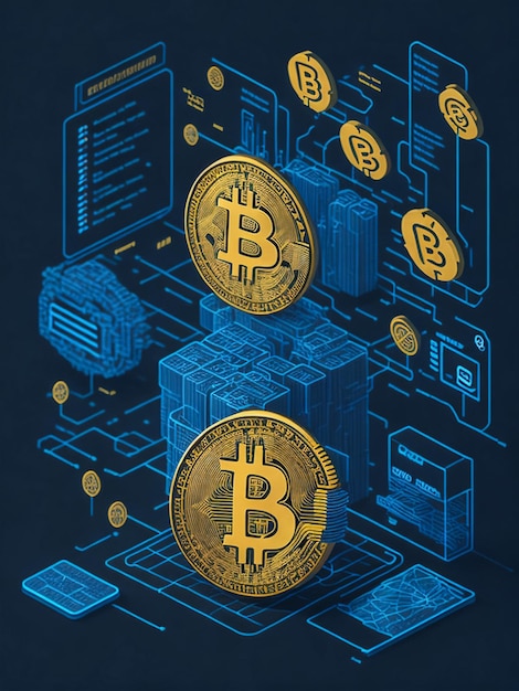 Bitcoin blockchain cryptovaluta digitale encryptie Digitale geldwisseling Technologie wereldwijd net