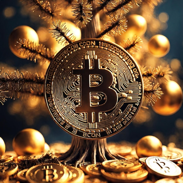 bitcoin on christmas tree