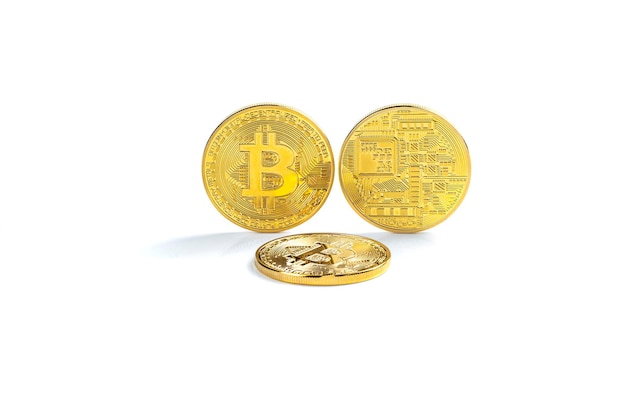 Bitcoin cryptocurrency coins