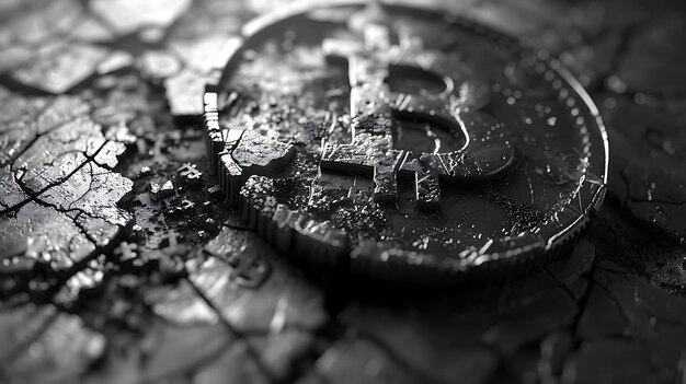 Bitcoin en Crypto Art Wallpapers en Digitale Concepten voor Financiële Enthousiasten Collage 4K FullHD