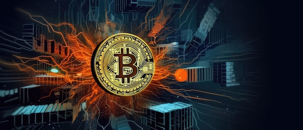 bitcoin futuristic cryptocurrency