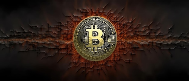 bitcoin futuristic cryptocurrency